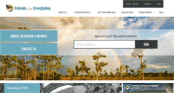 Desktop Screenshot of everglades.org